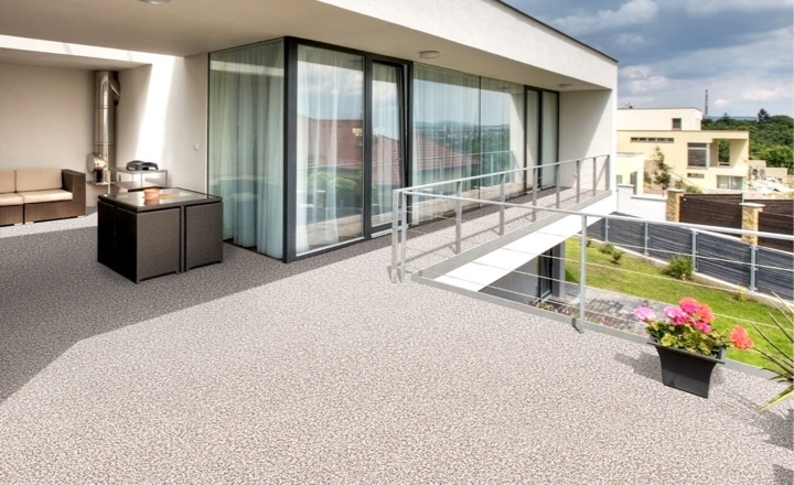 kamenny koberec do interieru